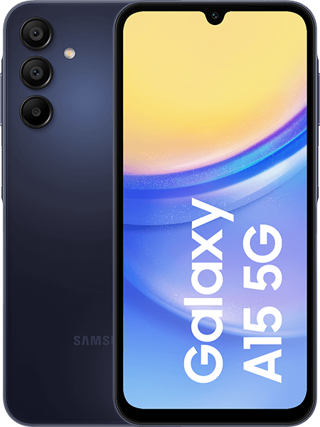 Samsung Galaxy A15 5G Blue Black